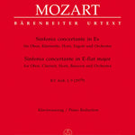 Sinfonia concertante for Oboe, Clarinet, Horn, Bassoon and Orchestra in E - flat major K. Anh. I,9 (297b) - Remenyi House of Music