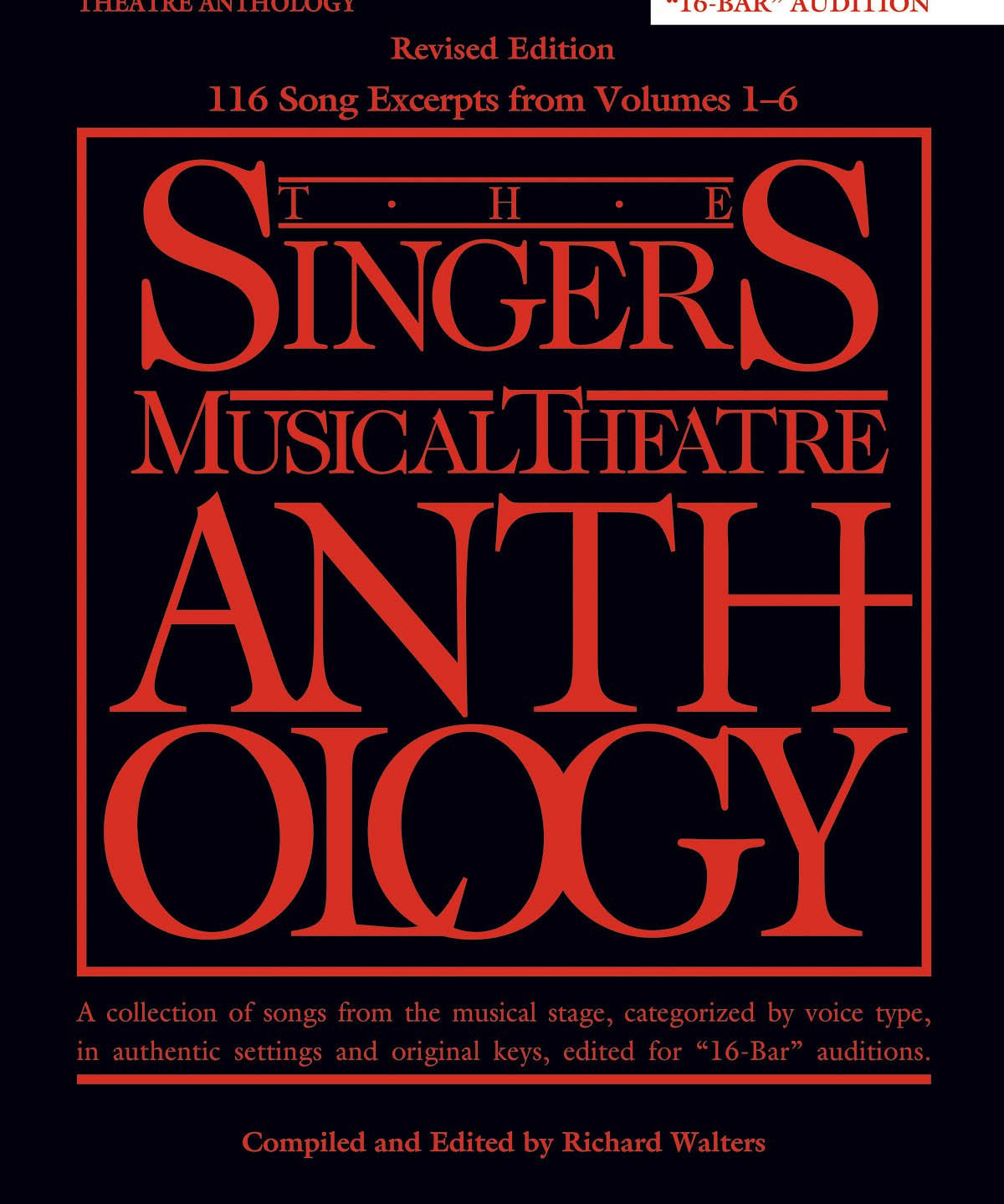 Singer's Musical Theatre Anthology: Baritone/Bass "16 - Bar" Audition - Revised - Remenyi House of Music