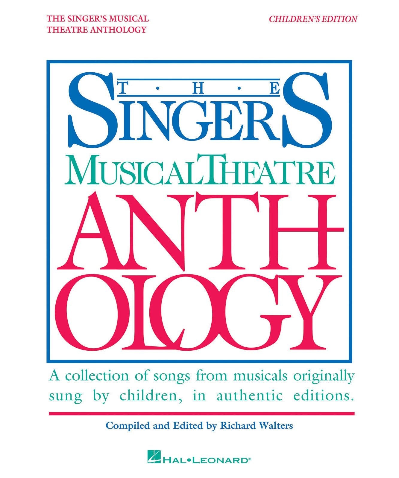 Singer's Musical Theatre Anthology - Children's Edition - Remenyi House of Music