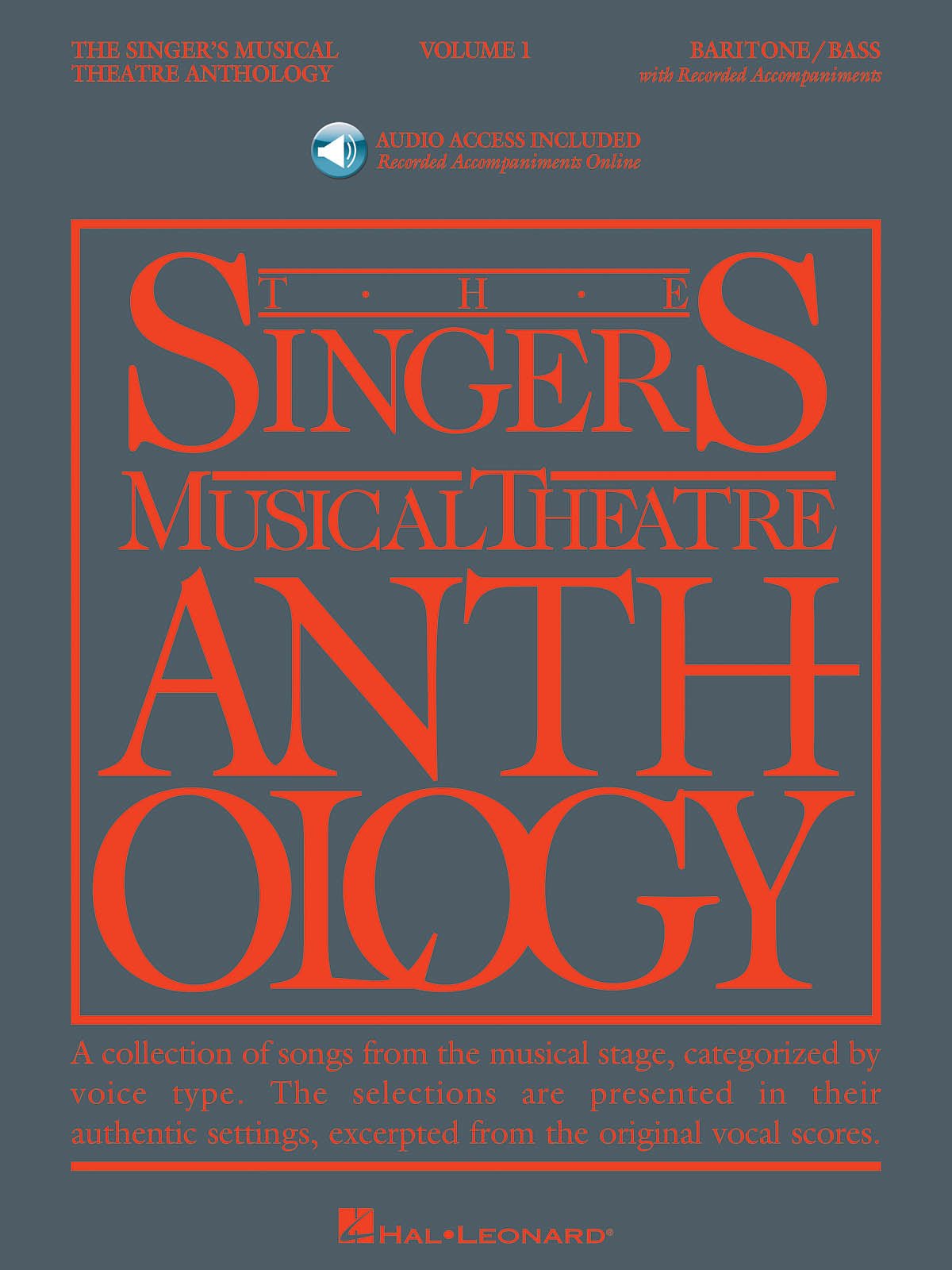 Singer's Musical Theatre Anthology - Volume 1 (Bari/Bass) (with audio) - Remenyi House of Music