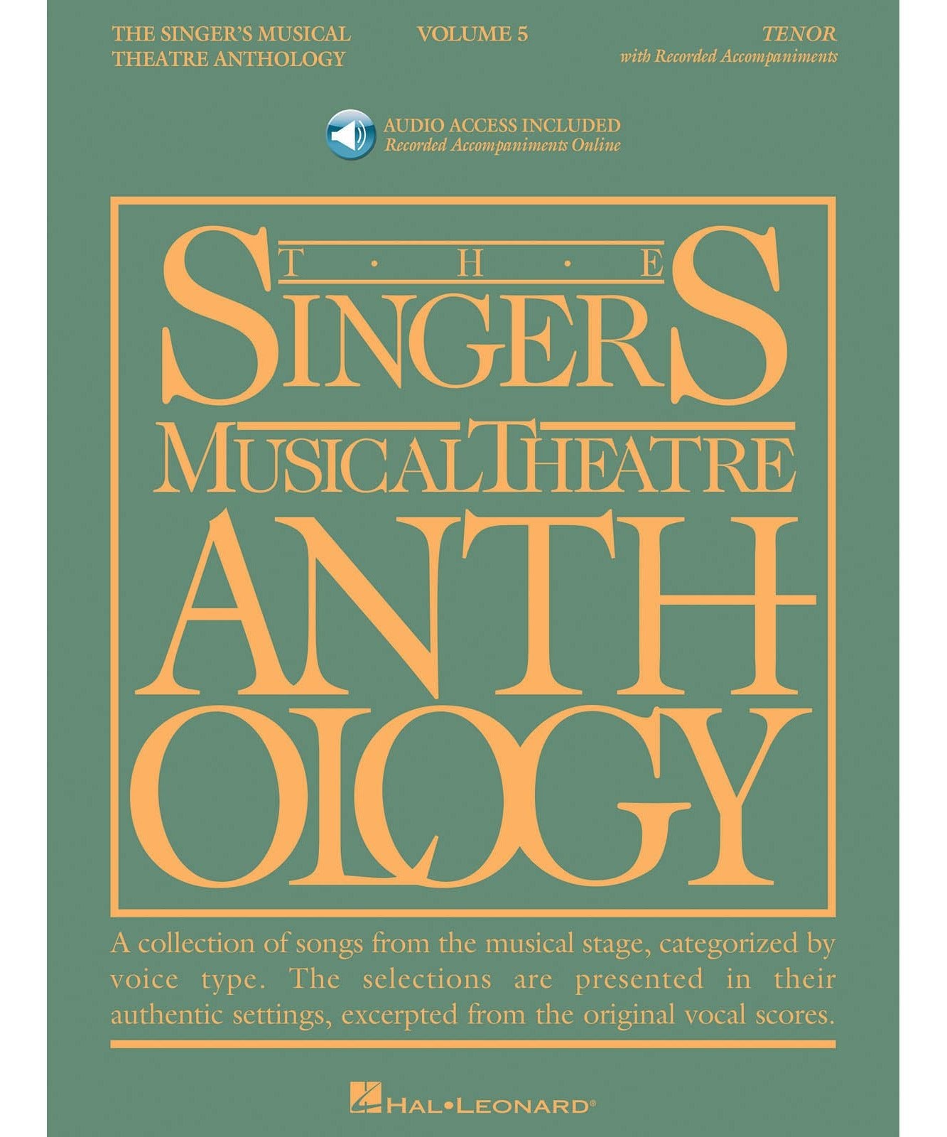 Singer's Musical Theatre Anthology - Volume 5 (Tenor) (incl. audio) - Remenyi House of Music