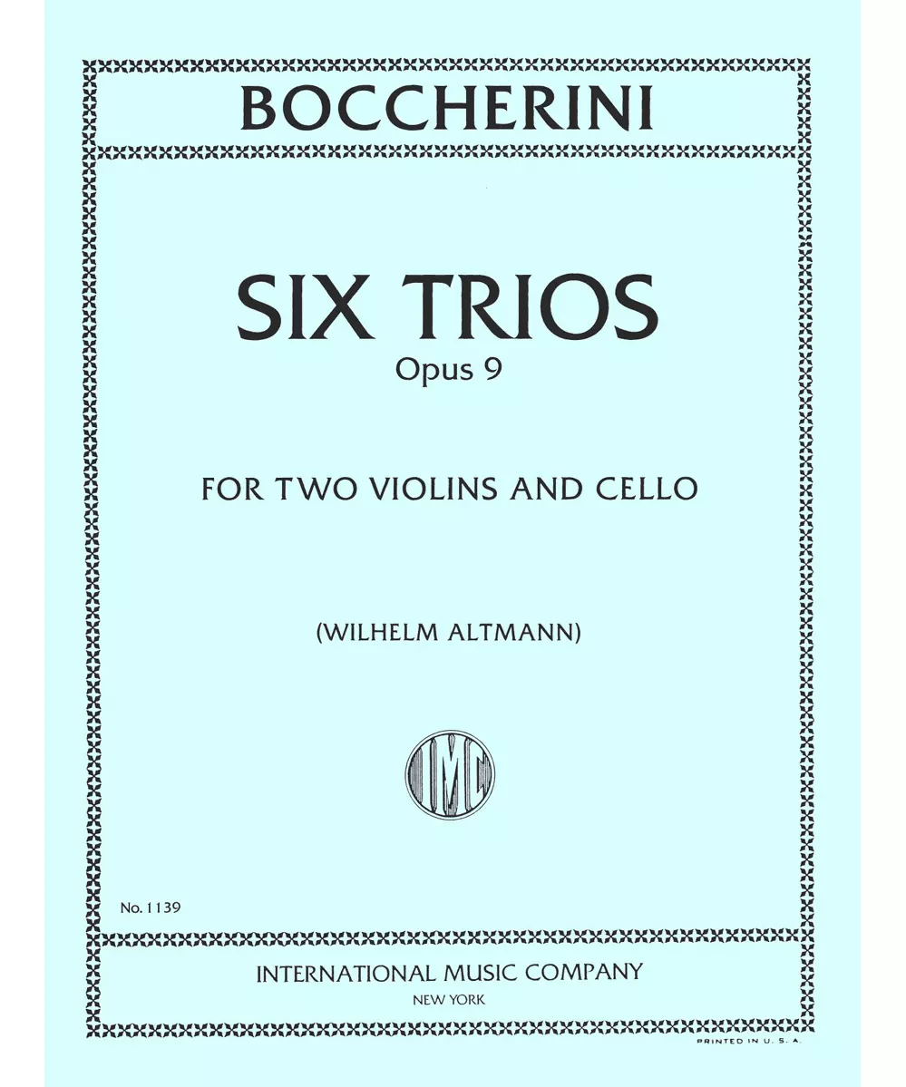 Six Trios, Opus 9 - Remenyi House of Music