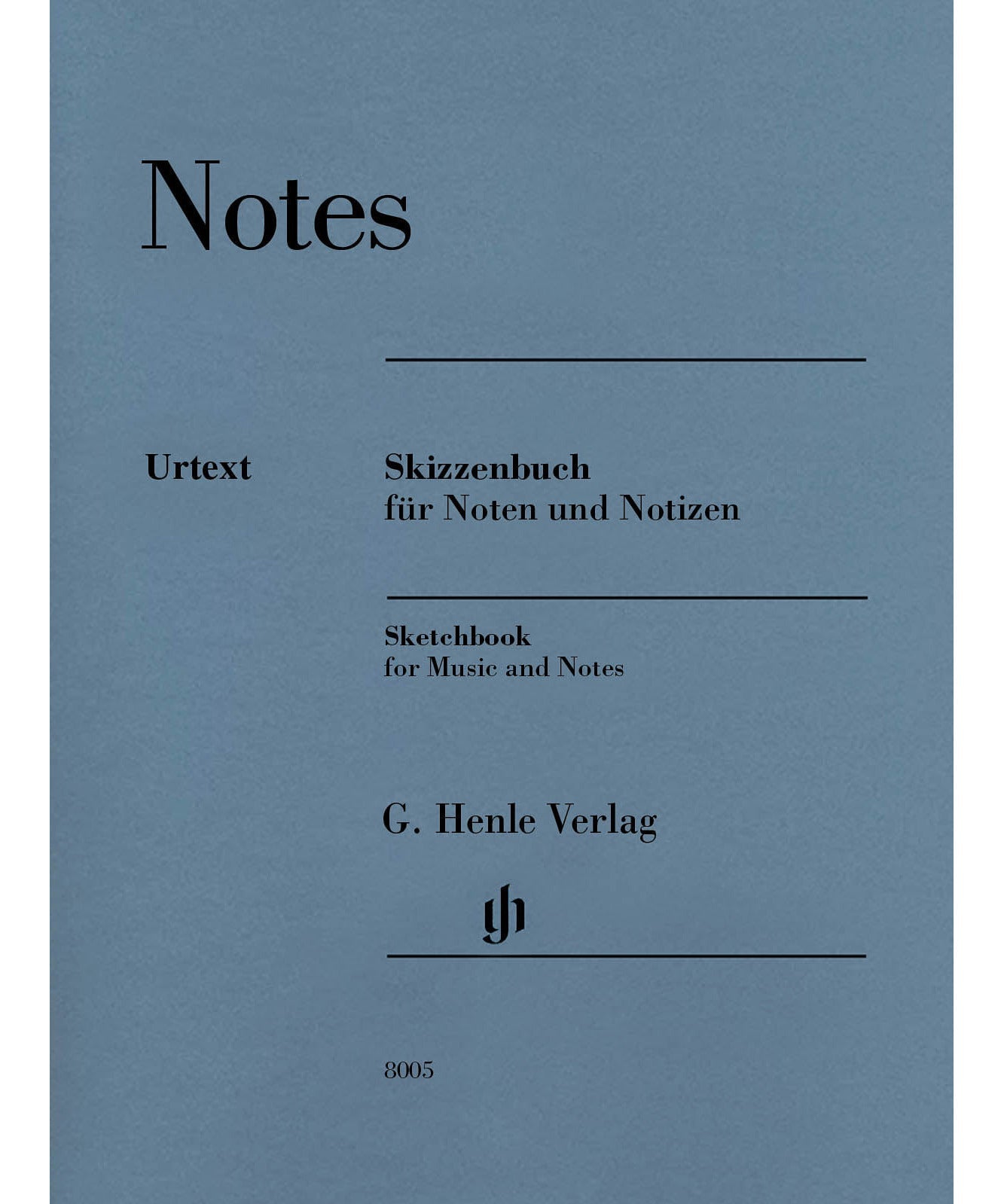 Sketchbook for Music and Notes - Remenyi House of Music