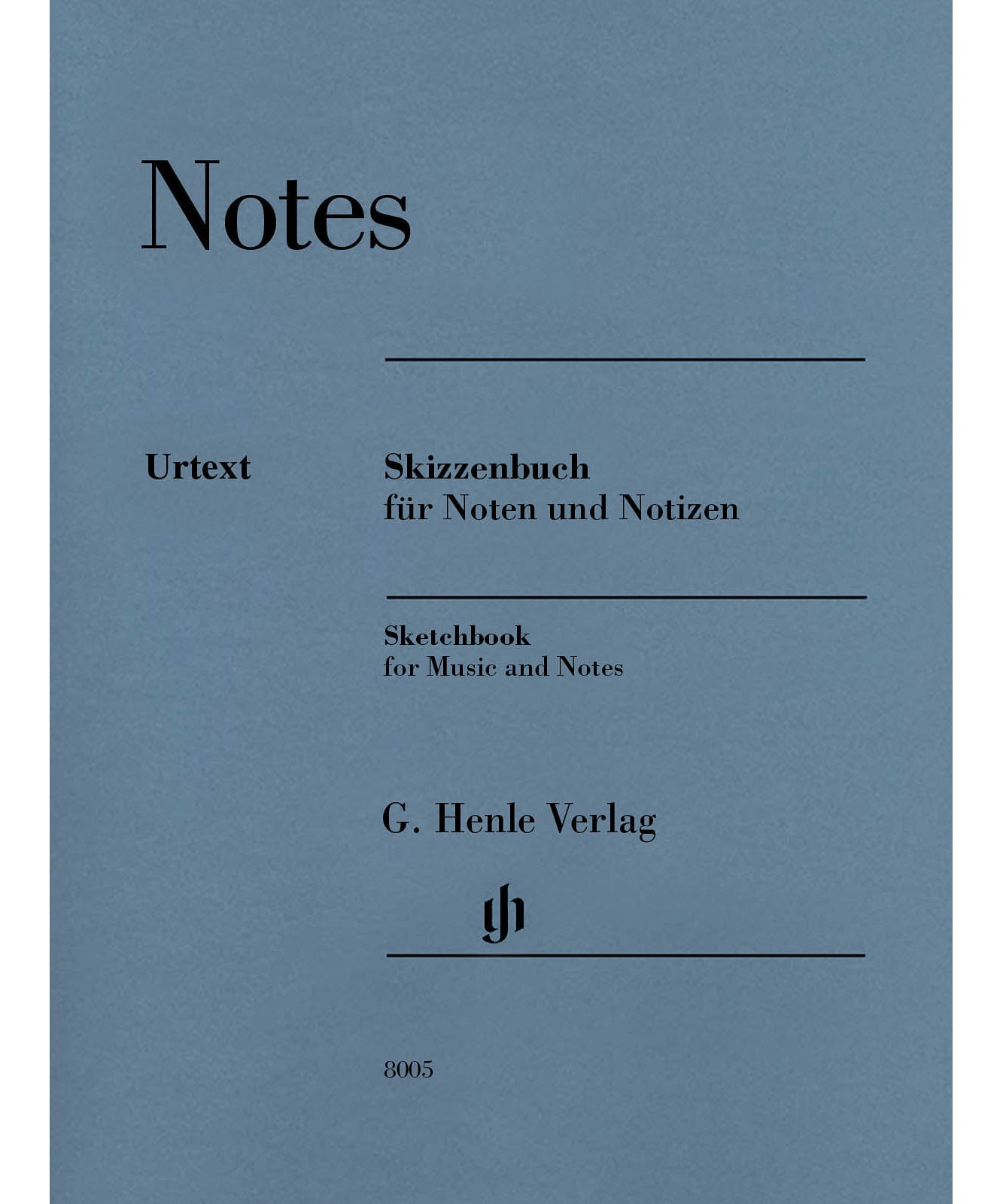 Sketchbook for Music and Notes - Remenyi House of Music