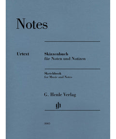Sketchbook for Music and Notes - Remenyi House of Music
