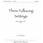 Smallman, J. - 3 Folksong Settings - Remenyi House of Music