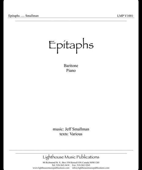 Smallman J. - Epitaphs - Remenyi House of Music