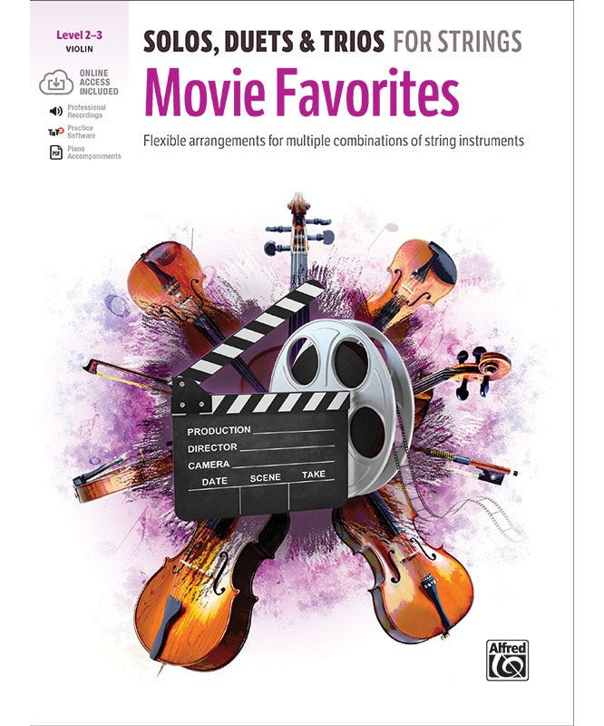 Solos, Duets & Trios for Strings: Movie Favorites - Remenyi House of Music