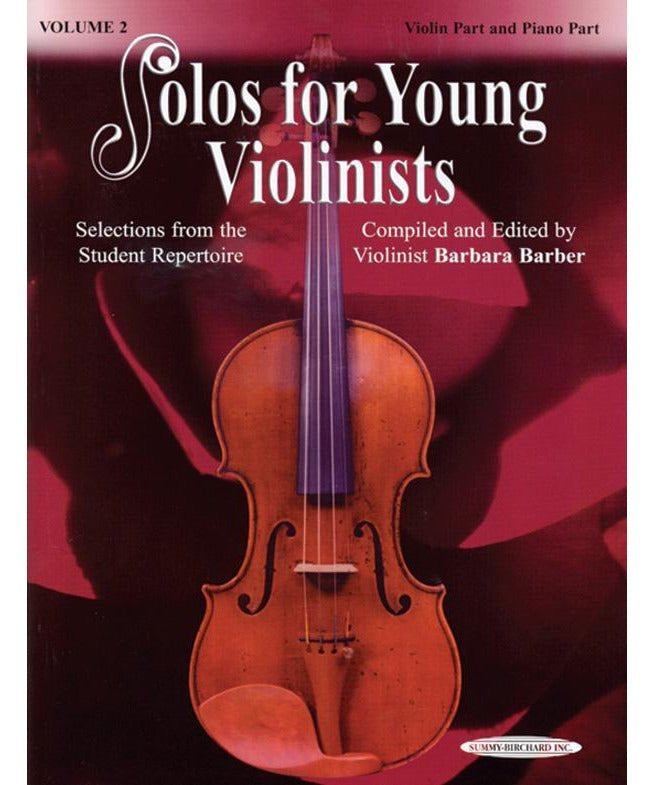 Solos for Young Violinists Violin Part and Piano Acc., Volume 2 - Remenyi House of Music