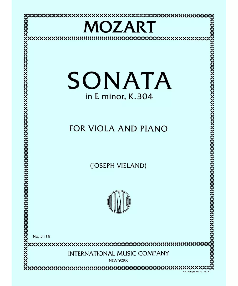 Sonata in E minor, K. 304 - Remenyi House of Music