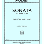 Sonata in E minor, K. 304 - Remenyi House of Music