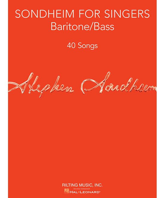 Sondheim for Singers - Baritone/Bass - Remenyi House of Music