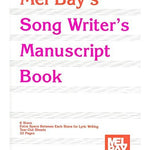 Song Writer's Manuscript Book - Remenyi House of Music