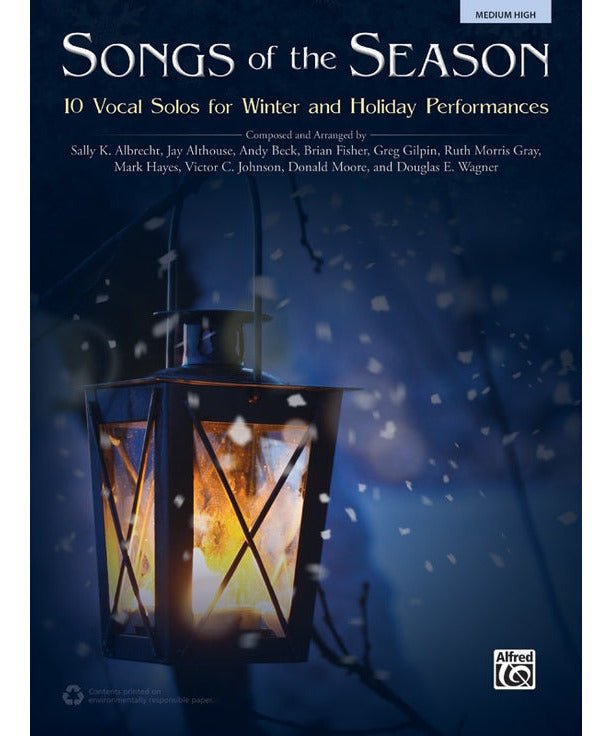 Songs of the Season (Medium High) - Remenyi House of Music