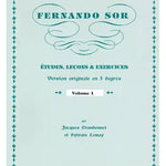 Sor, F. - Etudes Lessons & Exercises Volume 1 - Remenyi House of Music