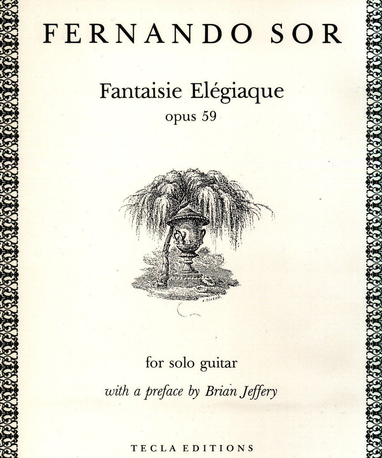 Sor, F. - Fantaisie Elegiaque Op. 59 - Remenyi House of Music