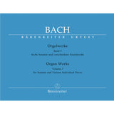 Bach, JS : Œuvres pour orgue, volume 7 (six sonates et diverses pièces individuelles)