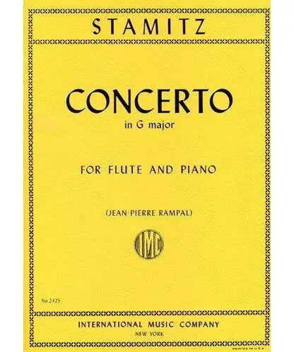 Stamitz, C. - Flute Concerto in G, Op. 29 - Remenyi House of Music