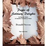 Steven, D. - Pages of Solitary Delights - Remenyi House of Music