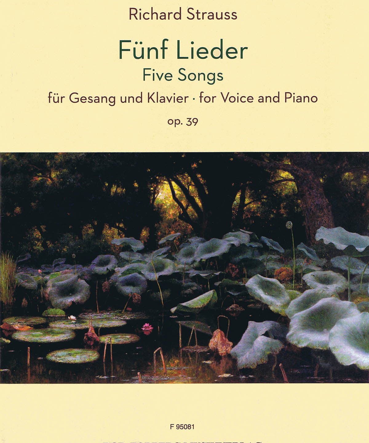 Strauss, R. - 5 Songs, Op. 39 - Remenyi House of Music