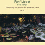 Strauss, R. - 5 Songs, Op. 39 - Remenyi House of Music