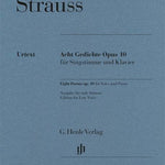 Strauss, R. - Eight Poems Op. 10 - Remenyi House of Music