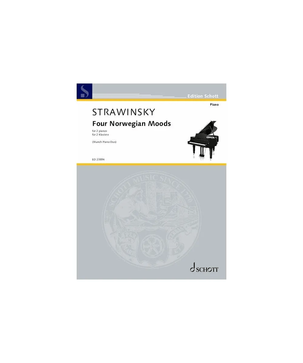 Stravinsky, I. - Four Norwegian Moods - Remenyi House of Music