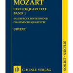 String Quartets Vol. 1 (Salzburg Divertimenti, Italian Quartets) - Remenyi House of Music