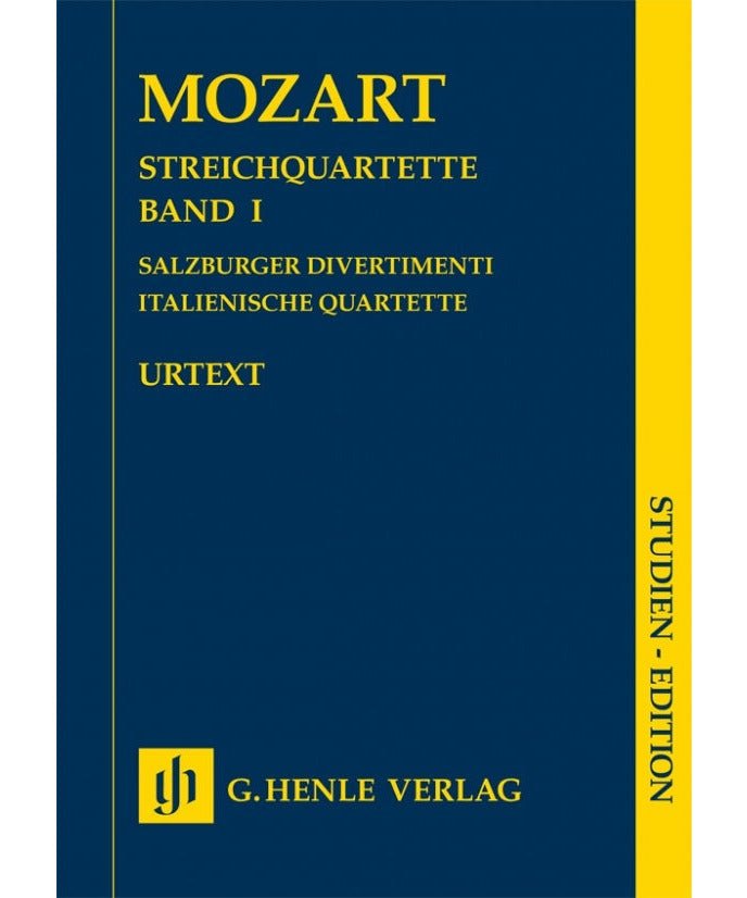 String Quartets Vol. 1 (Salzburg Divertimenti, Italian Quartets) - Remenyi House of Music