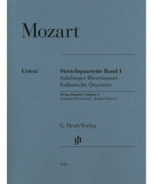 String Quartets Volume 1 (Italian Quartets, Salzburg Divertimenti) - Remenyi House of Music