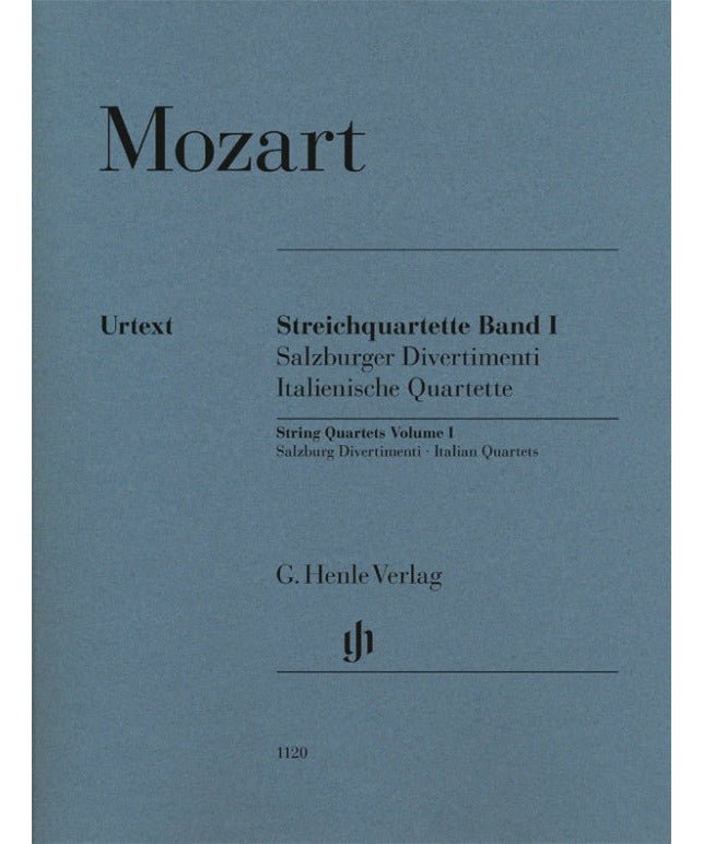 String Quartets Volume 1 (Italian Quartets, Salzburg Divertimenti) - Remenyi House of Music