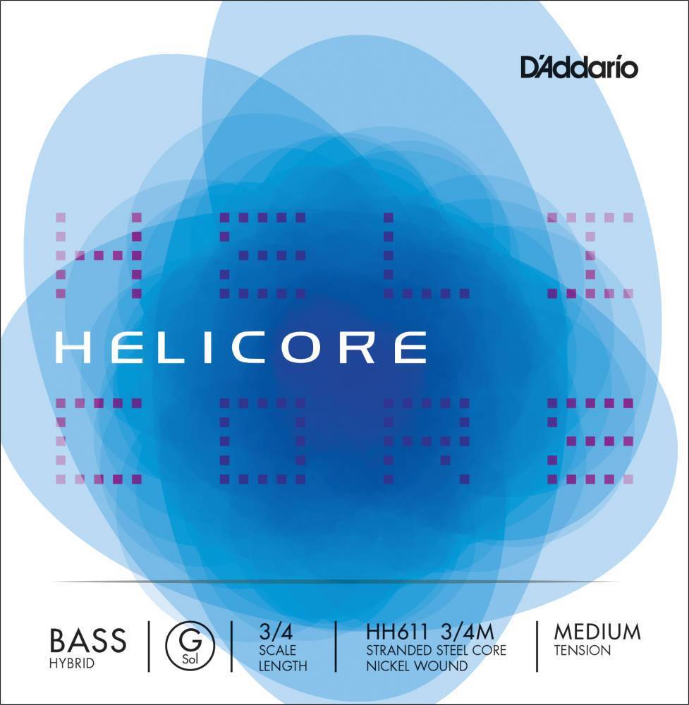 STRINGS HELIC HYBRID BASS 3/4 HH611 34M - Remenyi House of Music