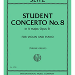 Student Concerto No.8, in A Major, Op. 51 - Remenyi House of Music