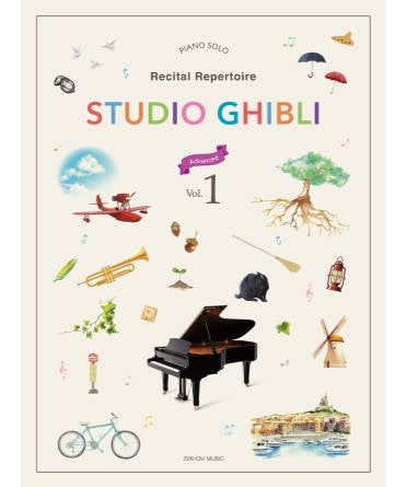 Studio Ghibli - Recital Repertoire Book 1 (Advanced Level) - Remenyi House of Music