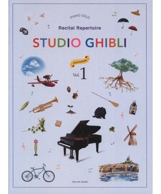 Studio Ghibli - Recital Repertoire Book 1 (Intermediate Level) - Remenyi House of Music