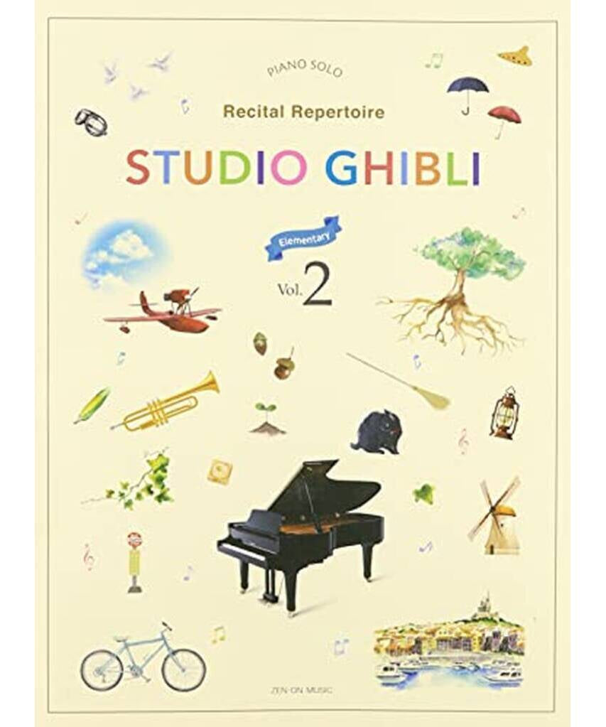 Studio Ghibli - Recital Repertoire Book 2 (Elementary Level) - Remenyi House of Music