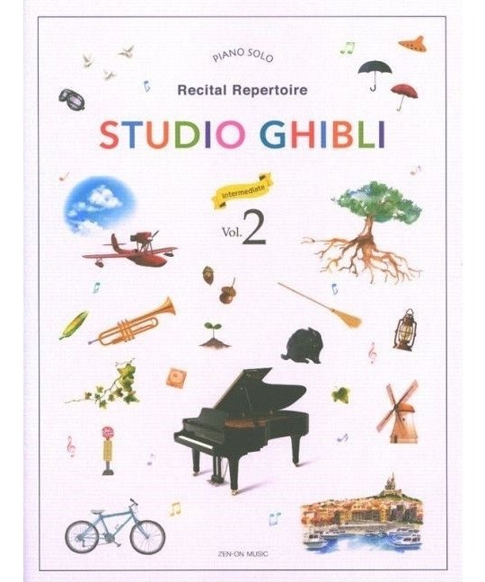 Studio Ghibli - Recital Repertoire Book 2 (Intermediate Level) - Remenyi House of Music