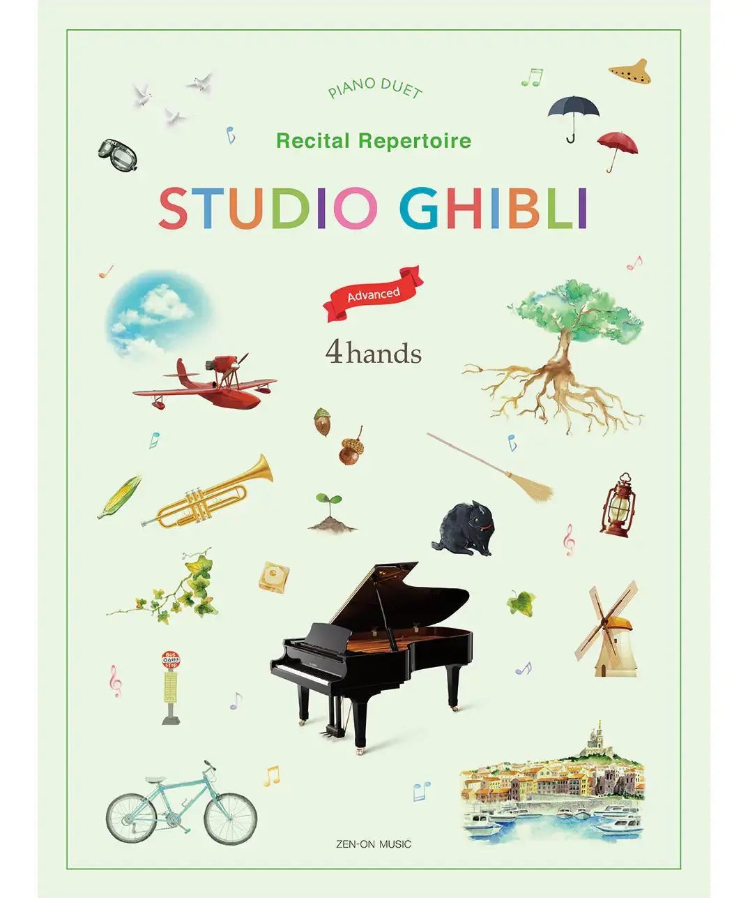 Studio Ghibli Recital Repertoire for Piano Duet - Advanced - Remenyi House of Music