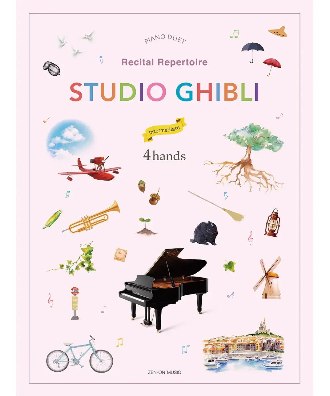 Studio Ghibli Recital Repertoire for Piano Duet - Intermediate - Remenyi House of Music