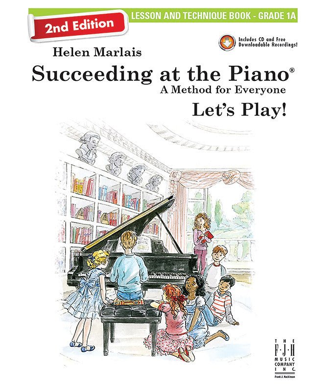 Succeeding at the Piano, Lesson & Technique Book - Grade 1A (2nd Edition) - Remenyi House of Music