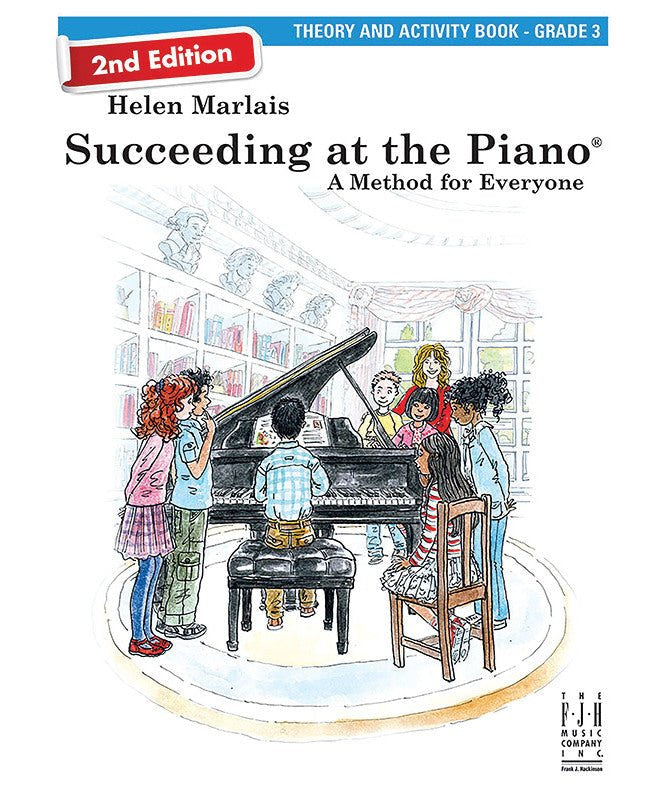 Succeeding at the Piano, Theory and Activity Book - Grade 3 - Remenyi House of Music