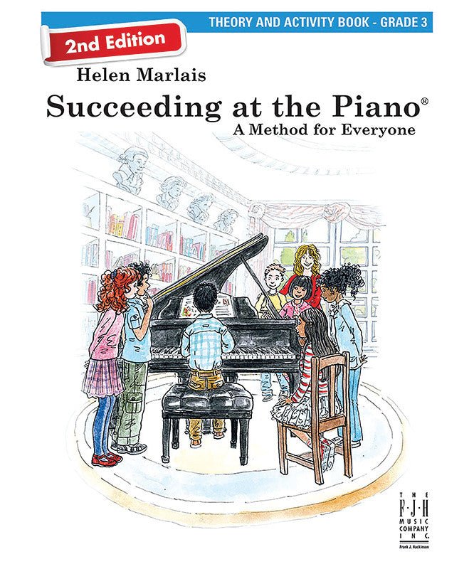 Succeeding at the Piano, Theory and Activity Book - Grade 3 - Remenyi House of Music