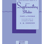 Supplementary Studies - Flute or Piccolo - Remenyi House of Music