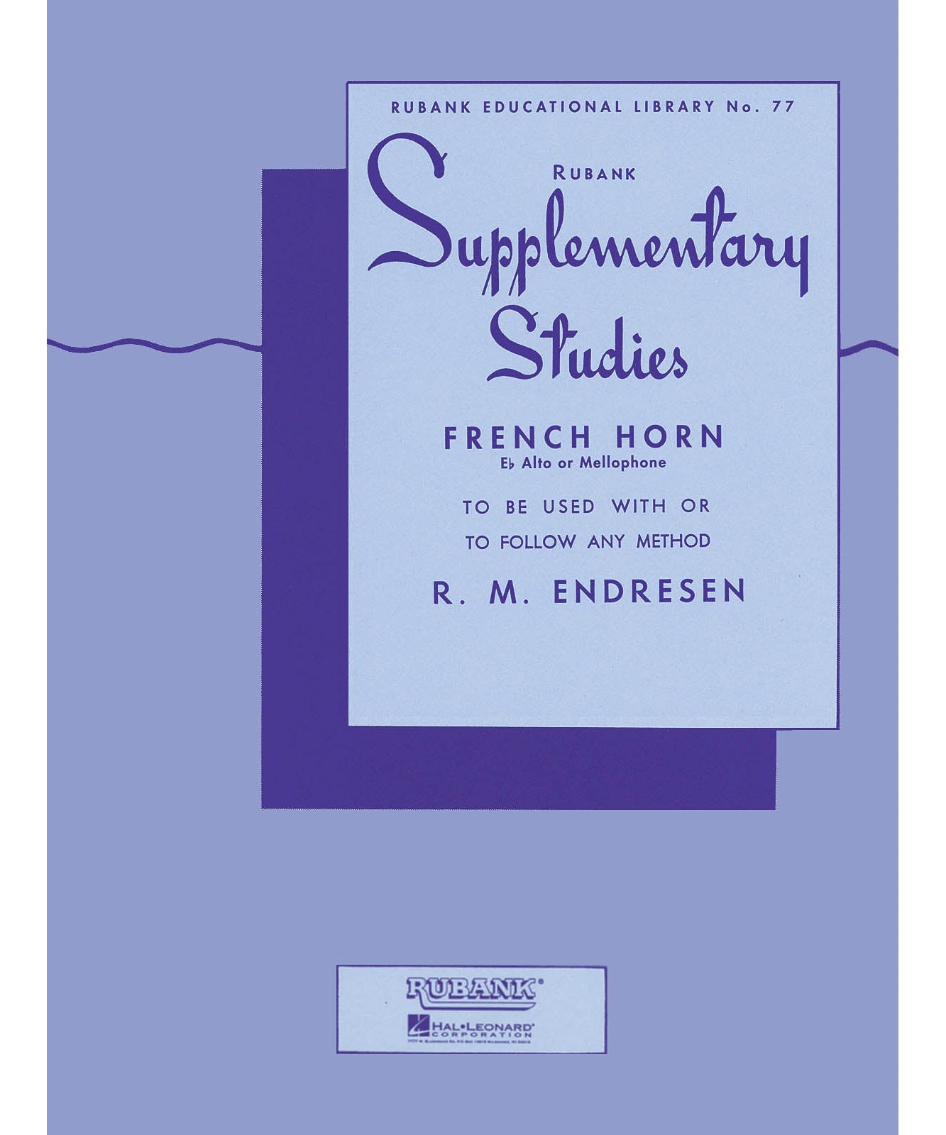 Supplementary Studies - French Horn in F or E - flat and Mellophone - Remenyi House of Music