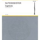 Sutermeister, H. - Capriccio for Solo Clarinet (1946) - Remenyi House of Music
