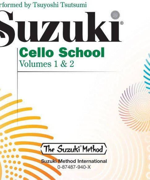 Suzuki Cello School CD, Volume 1 & 2 - Remenyi House of Music