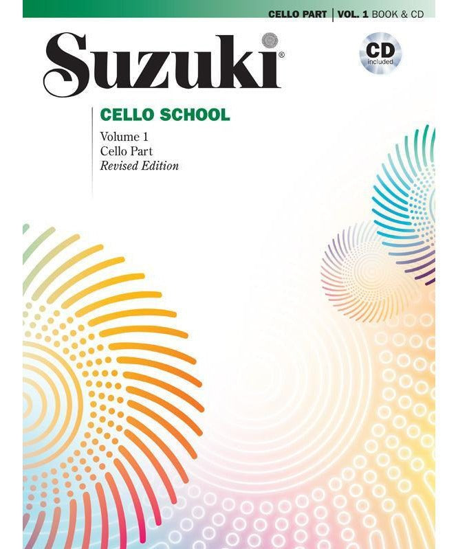 Suzuki Cello School Cello Part & CD, Volume 1 (Revised) - Remenyi House of Music