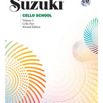 Suzuki Cello School Cello Part & CD, Volume 3 (Revised) - Remenyi House of Music