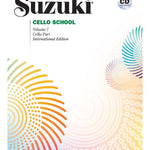 Suzuki Cello School Cello Part & CD, Volume 7 (Revised) - Remenyi House of Music