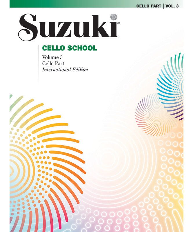 Suzuki Cello School Cello Part, Volume 3 (Revised) - Remenyi House of Music